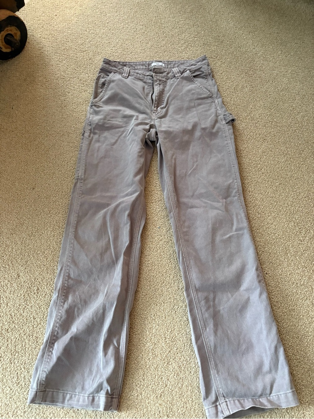 TNA Faded Gray High-Rise Jeans